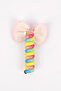 Colorful Fabric Bow Girl's Pasta Hair Clip - 2