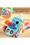 Bottle-Shaped Montessori Teether Toy for Toddlers – Sensory Learning Activity with Pull Str - 4