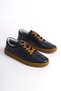 Genuine Leather Men's Sports Shoes & Sneakers Navy Blue -Mbkryt014-Lcv - 5