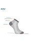 4-Piece Cotton Black Soft Elastic Sports Ankle Length Women's Booties Socks 2124 - 6