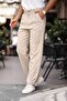 Men's Baggy Pleated Loose Fit Fabric Pants