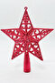 Christmas Pine Tree Ornament Pine Toppers Luxury Red - 4