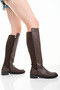 Women's Daily Boots Elastic Strec Enpar Coffee Skin 41-42- Available - 6
