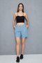 Women's Summer Muslin Fabric Comfortable and Fresh 3-Piece Shorts with Pocket Detail - 7