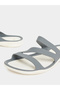 Strappy Plain Slides - 4