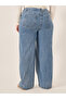 Plus Size High Rise Embroidered Wide Leg Jeans - 4