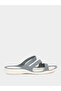 Strappy Plain Slides - 2