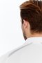 Men's Polo Neck T-Shirt Breathable Fabric Procool Sports Outdoor T-Shirt White - 5