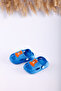 Children's Blue Orthopedic Non-Slip Sole Children's Sandals Slippers with Teddy Bear Figure - 3