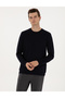 Navy Blue Regular Fit Sweatshirt 50313939-Vr033 - 3