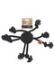 Coto Black Spider 38cm Knitted Toy
