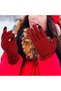 Women's Gloves, Touchscreen Function, Knit Acrylic Material, E Cuff - 5