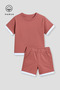 Boy's Basic Design Summer Top and Bottom Set - 2