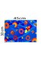 Children's Lunch Cover Rainbow Space Rocket Pattern Washable Lunch Cloth for School - 2