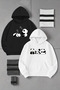 Unisex Design Printed Hooded Sweatshirt 2-Piece Opportunity Pack