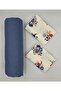 100% Cotton Fabric Fitted Sheet+Pillowcase Corner Depth 28-30 CM Soft Fabric New Season