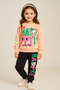 Girl's 2-String Tracksuit Set