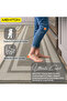Set of 2 PCs Premium Anti-Fatigue Kitchen Mats, Non-Skid Natural Rubber Kitchen Floor Mats, - 4