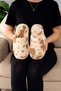 Woman |   Cow Cow Patterned |   Silent Base |   Women's Slippers |   Closed |   Home and Guest Slippers - 4