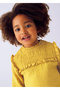Yellow Girl's Ruffle Blouse Skirt Set 4933 - 2