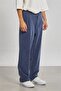 Regular Fit Men's Trousers - Navy Blue - 2