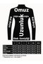 Women's Brown White Crew Neck Body with Finger Detail - 6