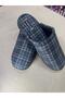 Focux Men's Winter Checkered Pattern Warm House Slippers – Non-Slip Sole, Soft Inner Lining - 3