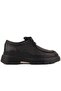 - Black Leather Lace-Up Men's Casual Shoes 101-9009-H1308 - 6