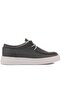 - Gray Leather Lace-Up Men's Casual Shoes 101-1005-He1065