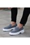 - Gray Suede Men's Casual Shoes 101-9069-H1308 - 5