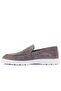 Sail Lakers - Gray Suede Men's Casual Shoes - 8