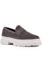 - Gray Suede Men's Casual Shoes 101-9069-H1308 - 7