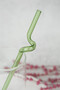 Glass Straw Set - Set of 4 Colorful Borosilicate Twisted Design with Cleaning Brush Gift - 6