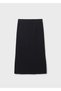 Girl's Knitwear Midi Skirt 8-18 Years Black - 2