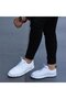 - White Leather Lace-Up Men's Casual Shoes 101-1026-t01132 - 5