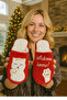 Women's Home Slippers Plush Cat Paw Figured Slippers Dowry and Bundle Slippers Do Not Make Noise Thick Sole - 2