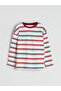 Lcw kids bicycle collar striped boy's t-shirt