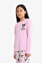 Kuromi Pajama Lilac Girl's Bottom-Top Set F7358A8/Pr66 - 3