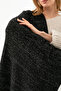 Thick Glittery Knitwear Shoulder Shawl - Stylish and Comfortable Women's Shawl Model - Shoulder Shawl - 5
