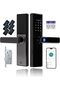 Smart Lock, WIFI Smart Door Lock, Keyless Entry Door Lock Fingerprint Door Lock with Keypad