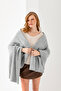 Thick Glittery Knitwear Shoulder Shawl – Stylish and Comfortable Women's Shawl Model - Soft Shoulder Shawl - 6