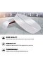 غطاء مرآة جانبية للسيارة، لون كروم، تصميم علوي - 5