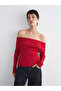 Esvab • Modern & Distinctive Wide Collar Women's Knitwear Sweater