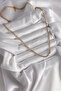 316L Steel Gold Color Women's Necklace - - 2