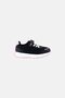 Toddlers Girl Velcro Closure Running Shoes, Black - 3