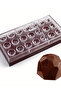 1pc شكل البولي كربونات الشوكولاتة قالب للحلوى 21 تجويف 8g/pieces الحلويات الخبز Pa - 8