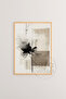 3 Piece Natural Color Real Wood Framed Painting Set - Model 12 - 2