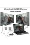 grey USB C to Dual HDMI Adapter 4K@60hz Type C to HDMI Splitter for 2 Monitors For MacBook Air/Pro M - 5