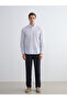Esvab • Modern & Distinctive Standard Fit Linen-Look Men's Trousers
