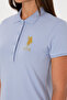 Women's Light Blue Basic T-Shirt 50300883-Vr003 - 7